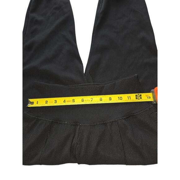 ATHLETA Black Spandex SALUTATION RIB JOGGER Gym‎ Yoga Pants Sz Women's S - Picture 8 of 15